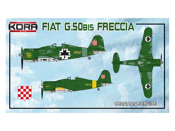 1/72 フィアット G.50bis クロアチア