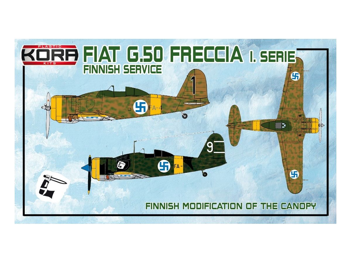 1/72 フィアット G.50 セリエ1 フィンランド