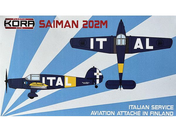 1/72 SAIMAN 202M フィンランド駐在イタリア空軍随行員専用機