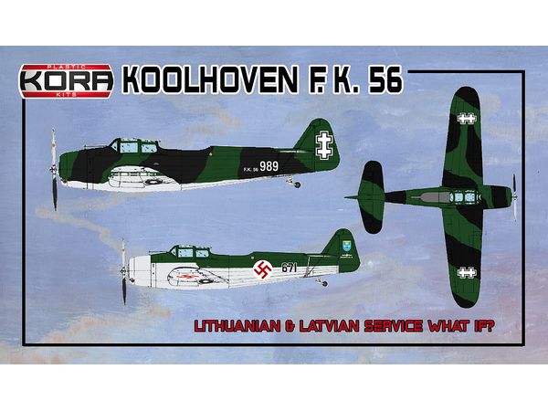 1/72 コールホーフェン FK56 練習機 リトアニア/ラトビア