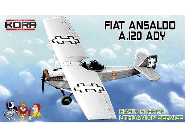 1/72 フィアット・アンサルド A.120 Adyリトアニア空軍・初期