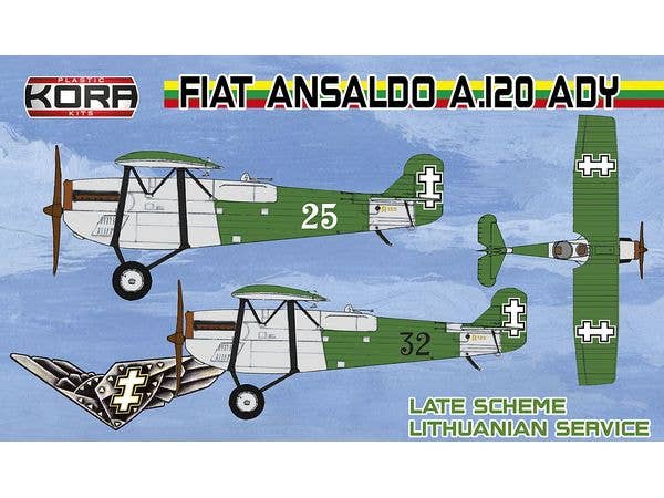 1/72 フィアット・アンサルド A.120 Adyリトアニア空軍・後期