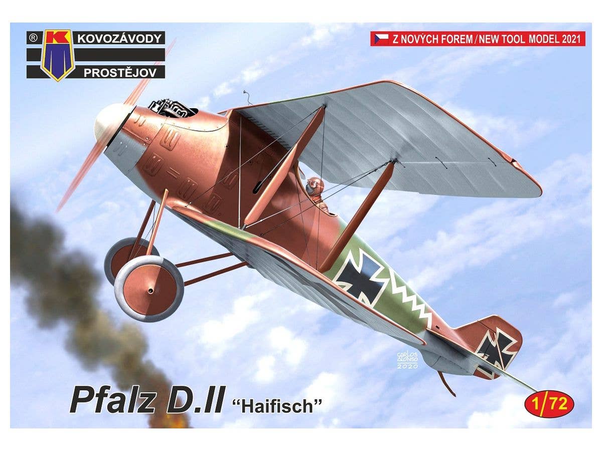 1/72 ファルツ D.II ハイフィッシュ
