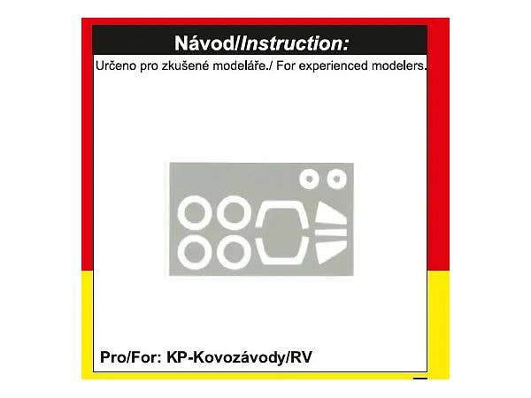 1/72 ミラージュIII 塗装マスクシール (KPモデル用)