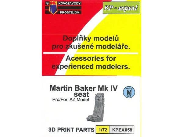 1/72 マーティン べーカー Mk.IV 射出座席 (1個入)