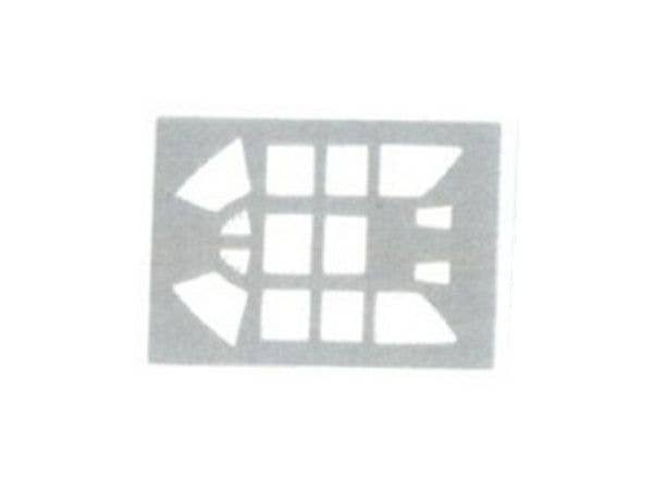 1/72 リパブリック P-47C レザーバック塗装マスクシール (KPモデル用)