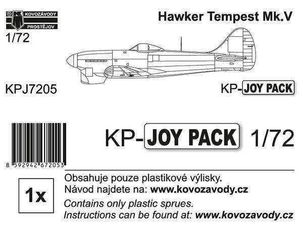 1/72 ホーカー テンペスト Mk.V ジョイパック