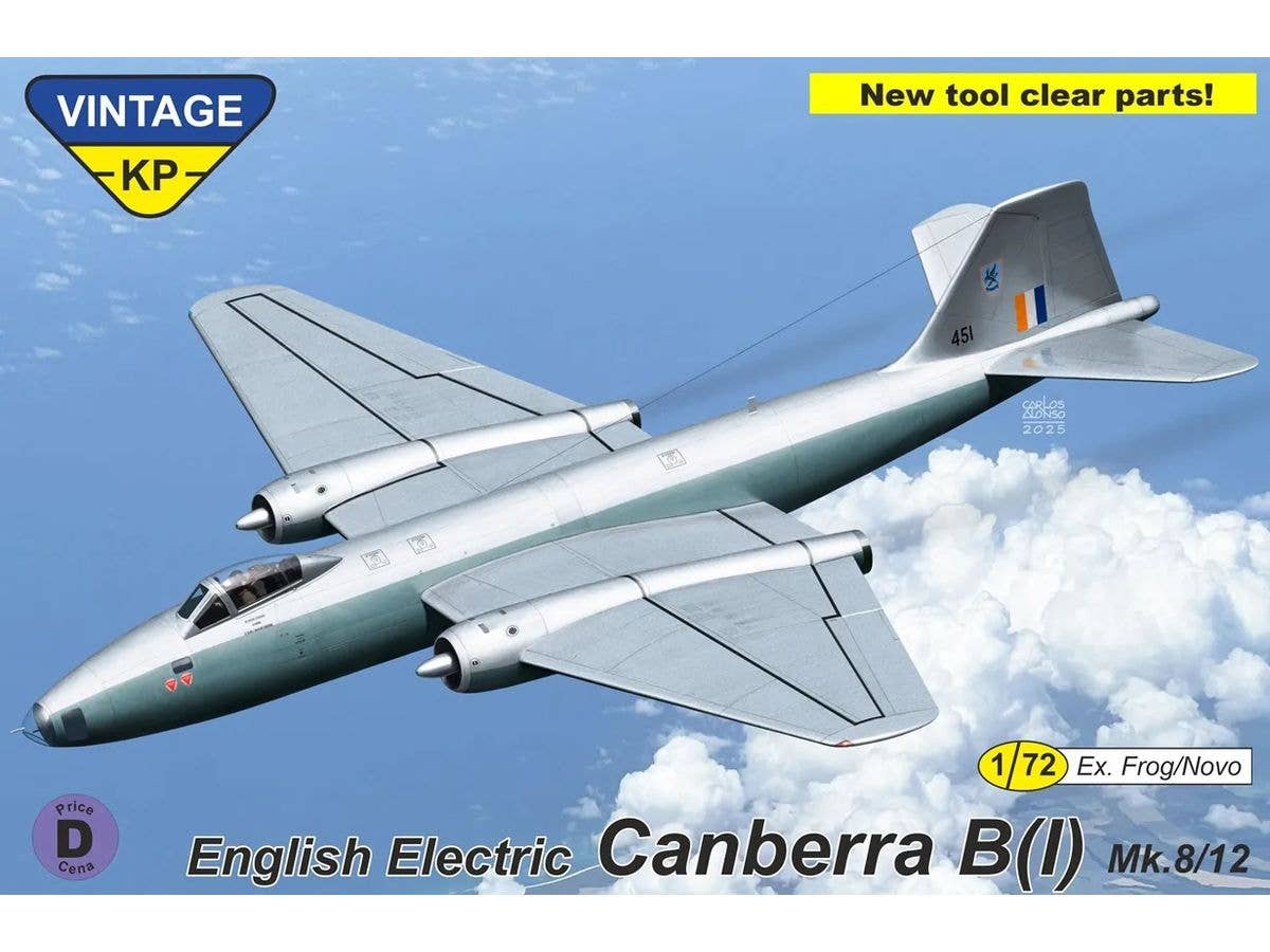 1/72 キャンベラ B(I) Mk.8/12 ビンテージシリーズ