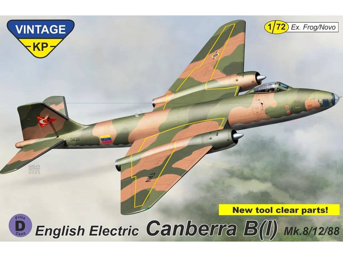 1/72 キャンベラ B(I) Mk.8/12/88 ビンテージシリーズ