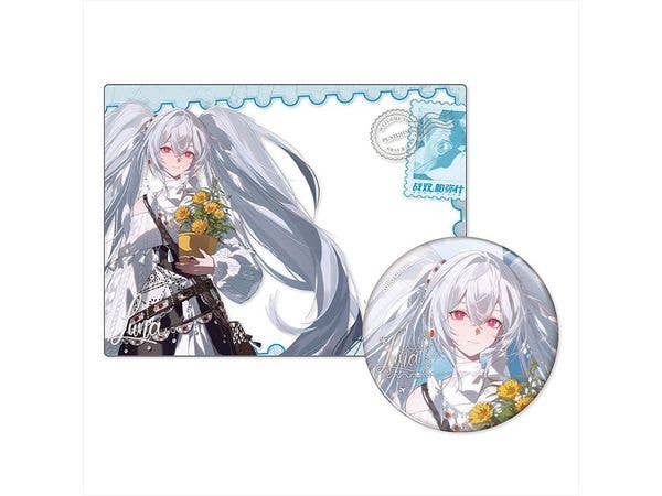 パニシング:グレイレイヴン: 6周年記念 世界巡り旅記 シリーズ バッジ & クリアカードセット ルナ