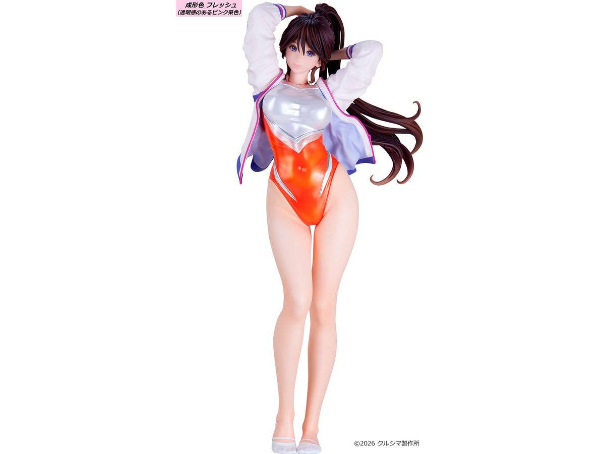 1/7 蓮玖(れんきゅう)さん -新体操部の練習が始まります- 成形色フレッシュ