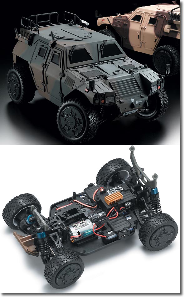 RC 陸上自衛隊 軽装機動車 グリーン
