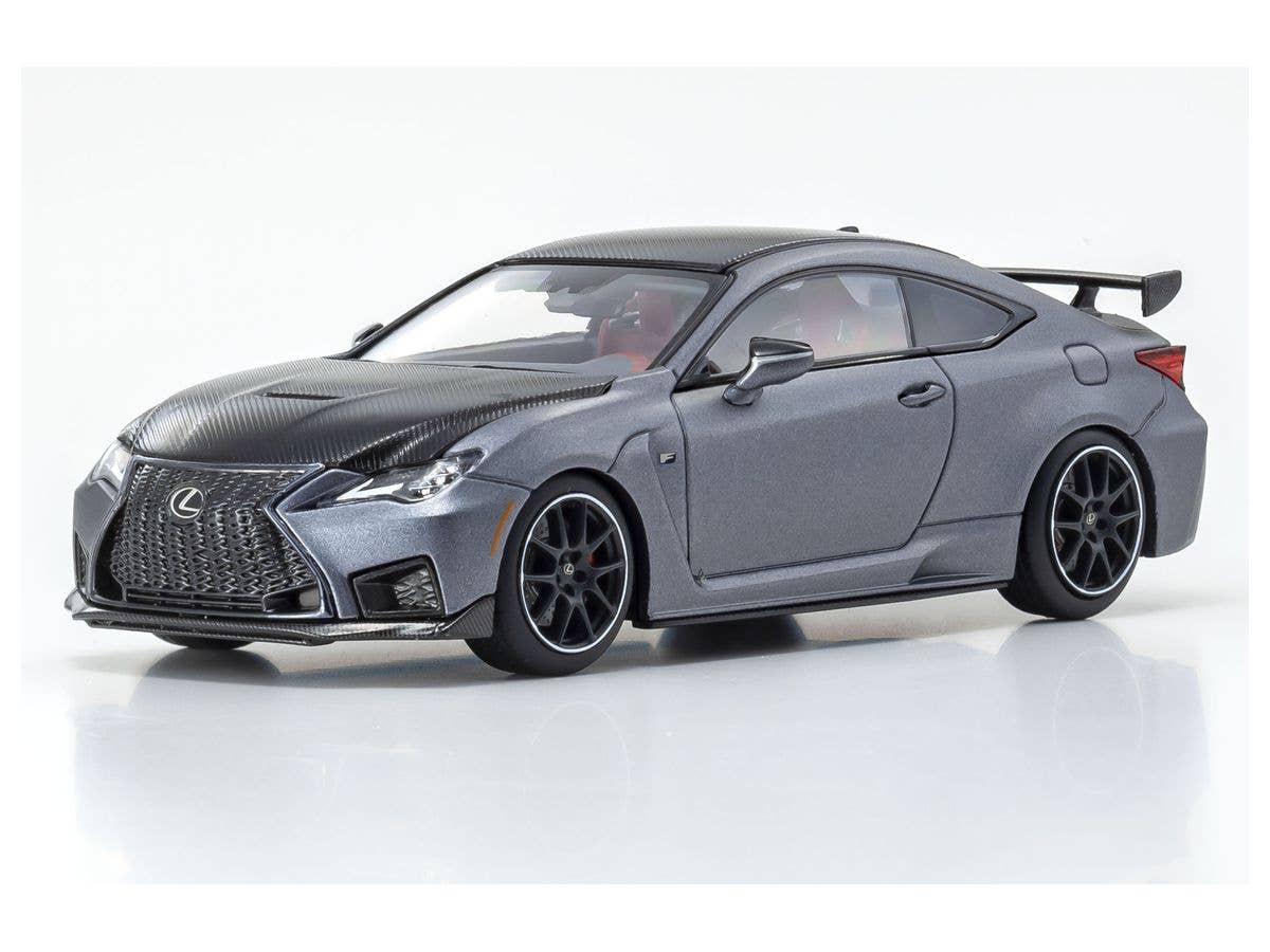 1/43 レクサス RC F トラックエディション (マットマーキュリーグレーマイカ) (左ハンドル)