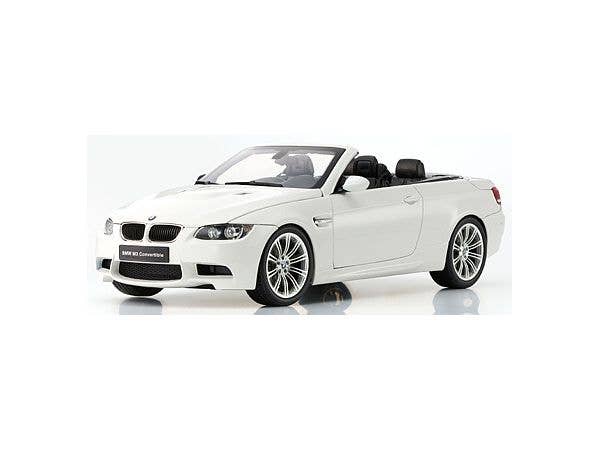 1/18 BMW M3 (E93M) コンバーチブル (アルピンホワイト)