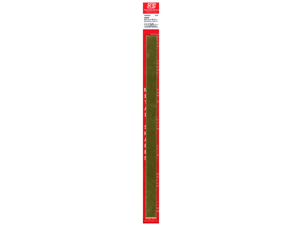 真鍮帯板 厚さ0.5mm 幅18mm 長さ300mm (3本入り)