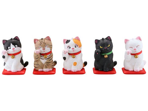 miniQ 佐藤邦雄の招福猫 1Box 8pcs