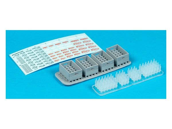 1/35 ビール & 清涼飲料水w/ケース(WW.II) x 4