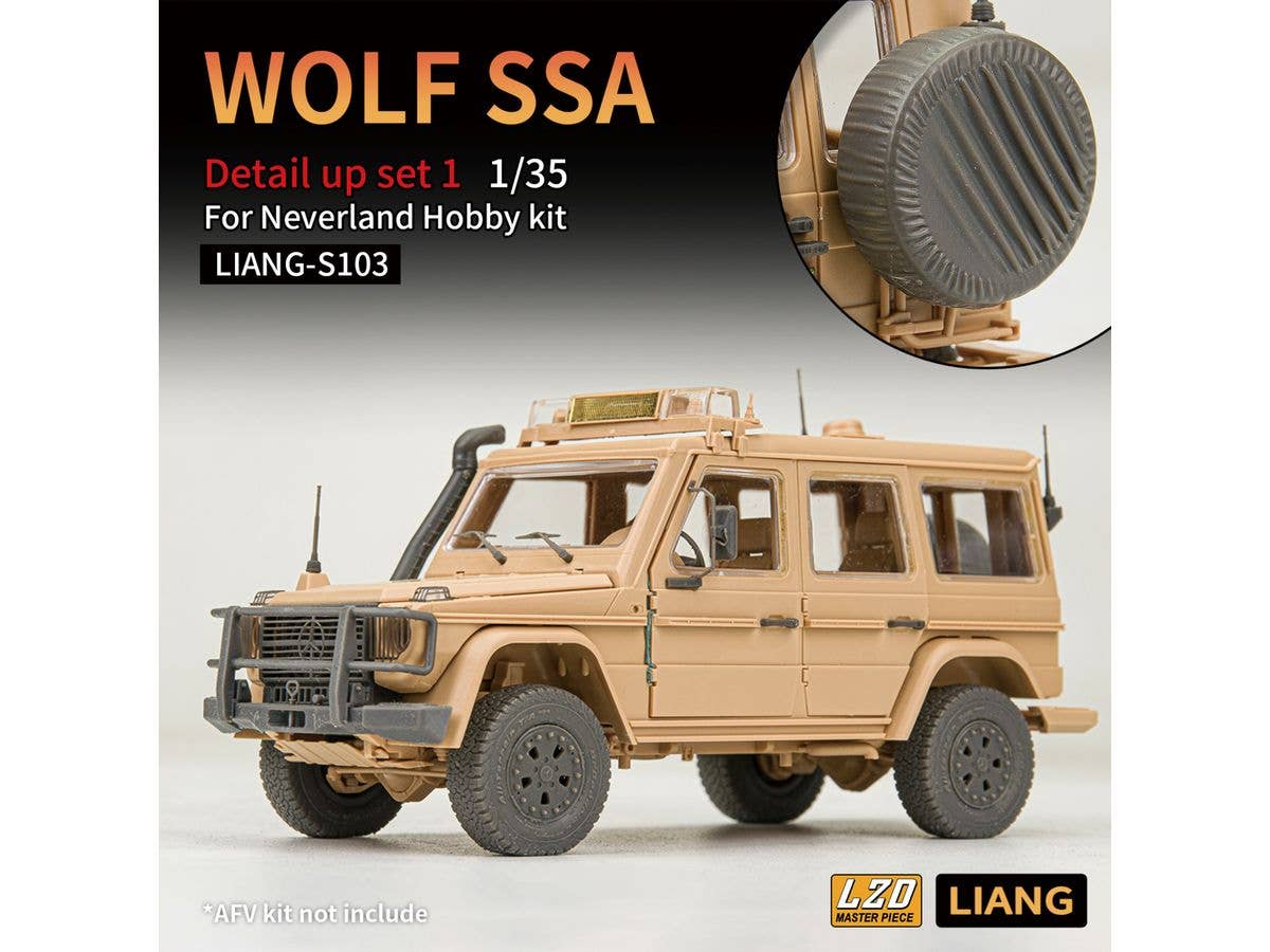 1/35 ウルフ SSA用ディテールセット 1 (ネバーランドホビー用)