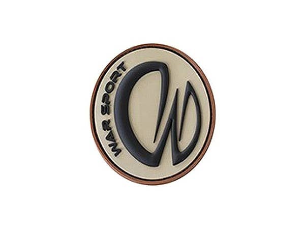 W LOGO PVC ワッペン (WAR SPORT) (アクセサリー)