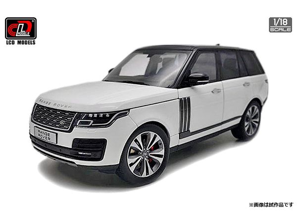 1/18 Land Rover Range Rover SVAutobiography Dynamic ホワイト