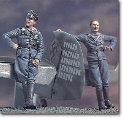 1/35 ドイツ エースパイロットジオラマ