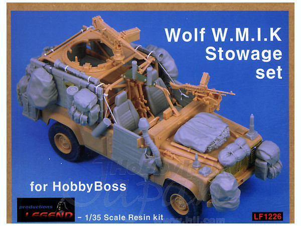 1/35 ランドローバー ウルフ WM1K 装備品セット (ホビーボス用)