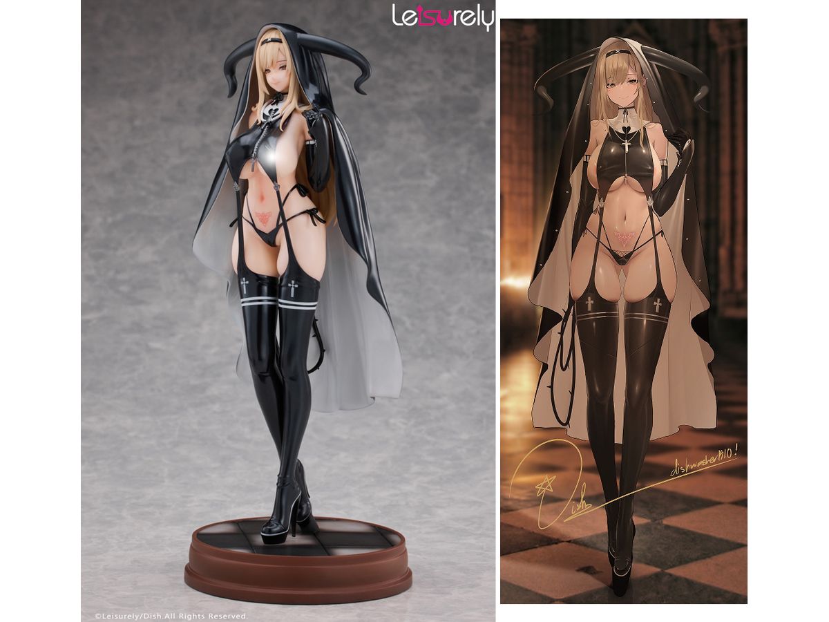 1/7 シスターサキュバス Illustrated by DISH (特典付限定版)