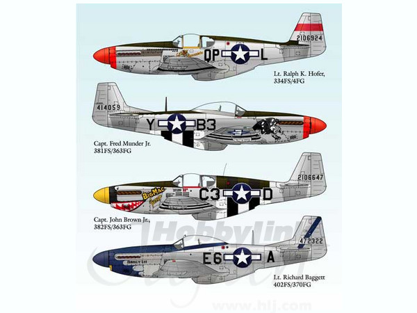 1/32 ノースアメリカン P-51 マスタング Part. 2 日本語版