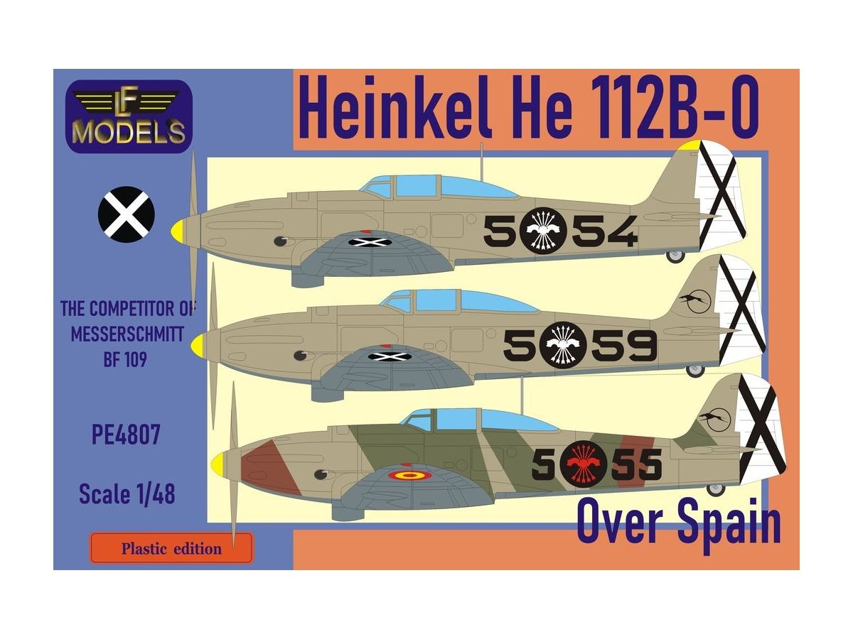 1/48 ハインケル He112B-0 スペイン上空