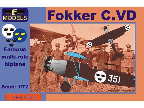 1/72 フォッカーC.VD スウェーデン ブリストル ジュピター