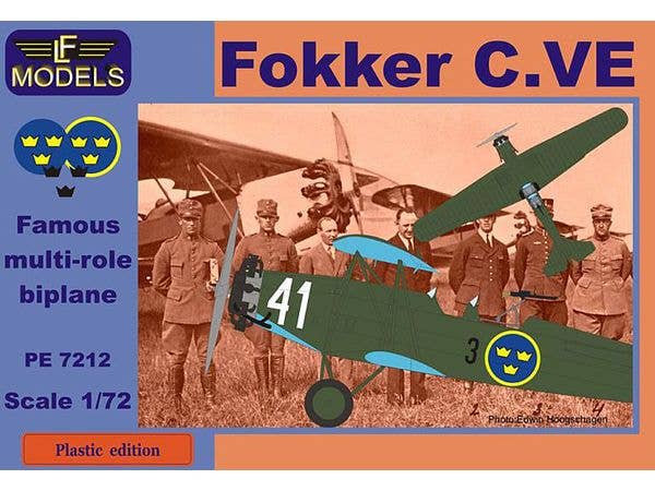 1/72 フォッカーC.VE(マーキュリーエンジン) スウェーデン空軍