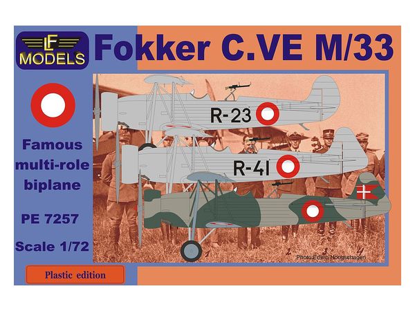1/72 フォッカー C.VE M/33 デンマーク空軍