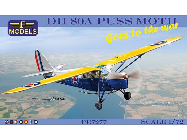 1/72 DH.80A プス・モス 軍用機