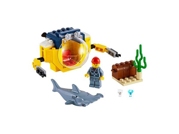 LEGO City Oceans 海の探検隊 小型潜水艦