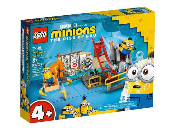 LEGO グルーのラボで働くミニオン
