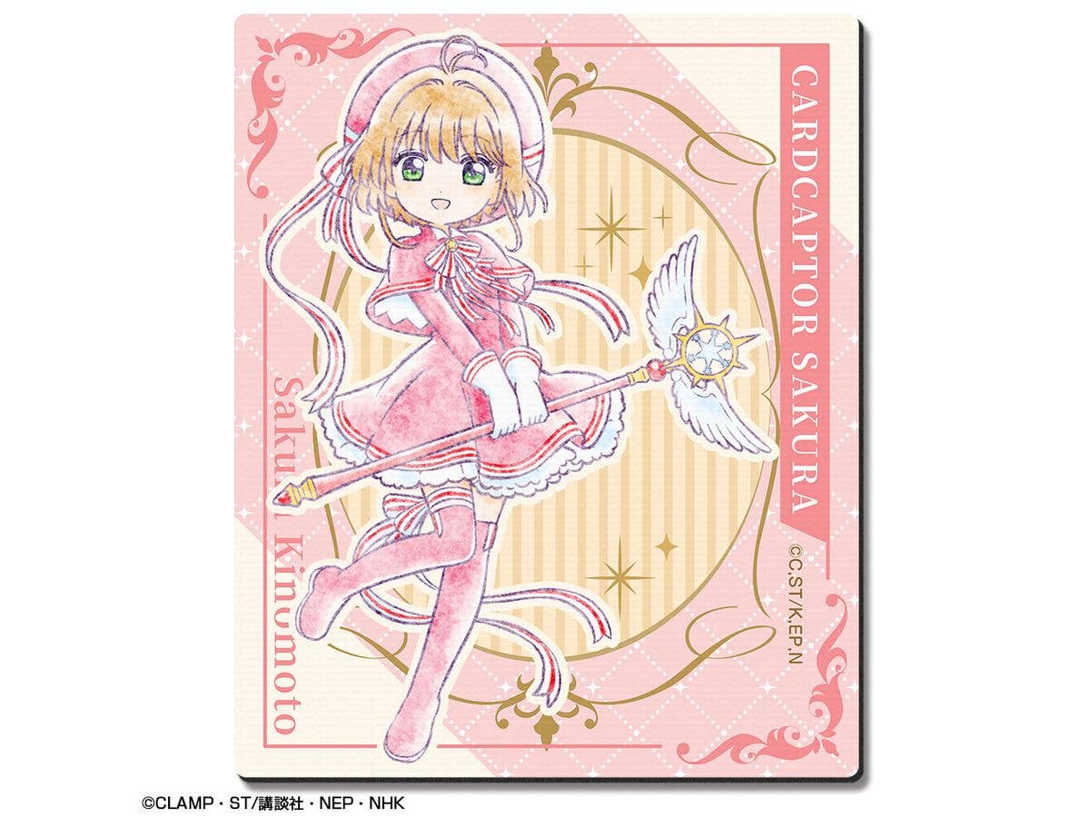 カードキャプターさくら クリアカード編 ラバーマウスパッド デザイン01 (木之本 桜/A)
