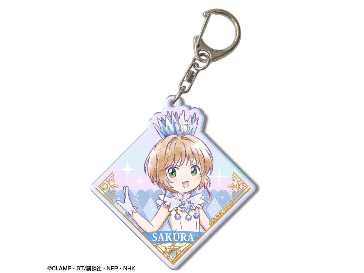 カードキャプターさくら クリアカード編 オーロラアクリルキーホルダー デザイン02 (木之本 桜/B)