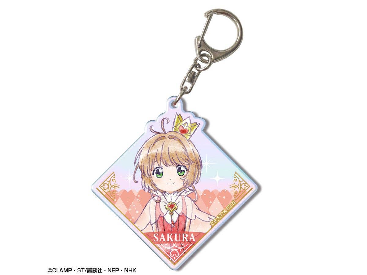 カードキャプターさくら クリアカード編 オーロラアクリルキーホルダー デザイン03 (木之本 桜/C)