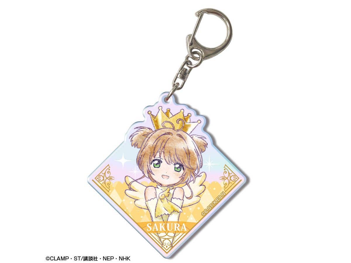 カードキャプターさくら クリアカード編 オーロラアクリルキーホルダー デザイン04 (木之本 桜/D)