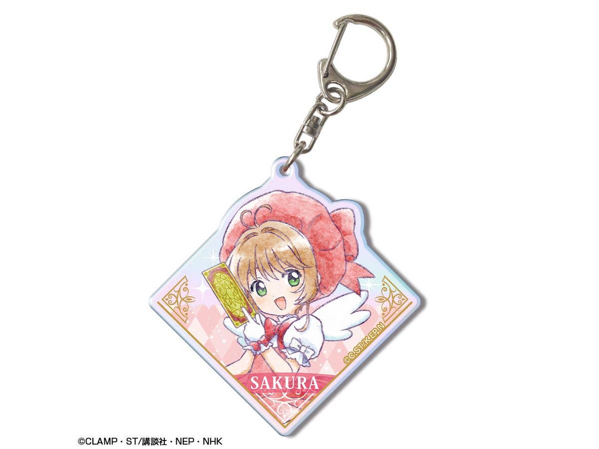 カードキャプターさくら クリアカード編 オーロラアクリルキーホルダー デザイン05 (木之本 桜/E)