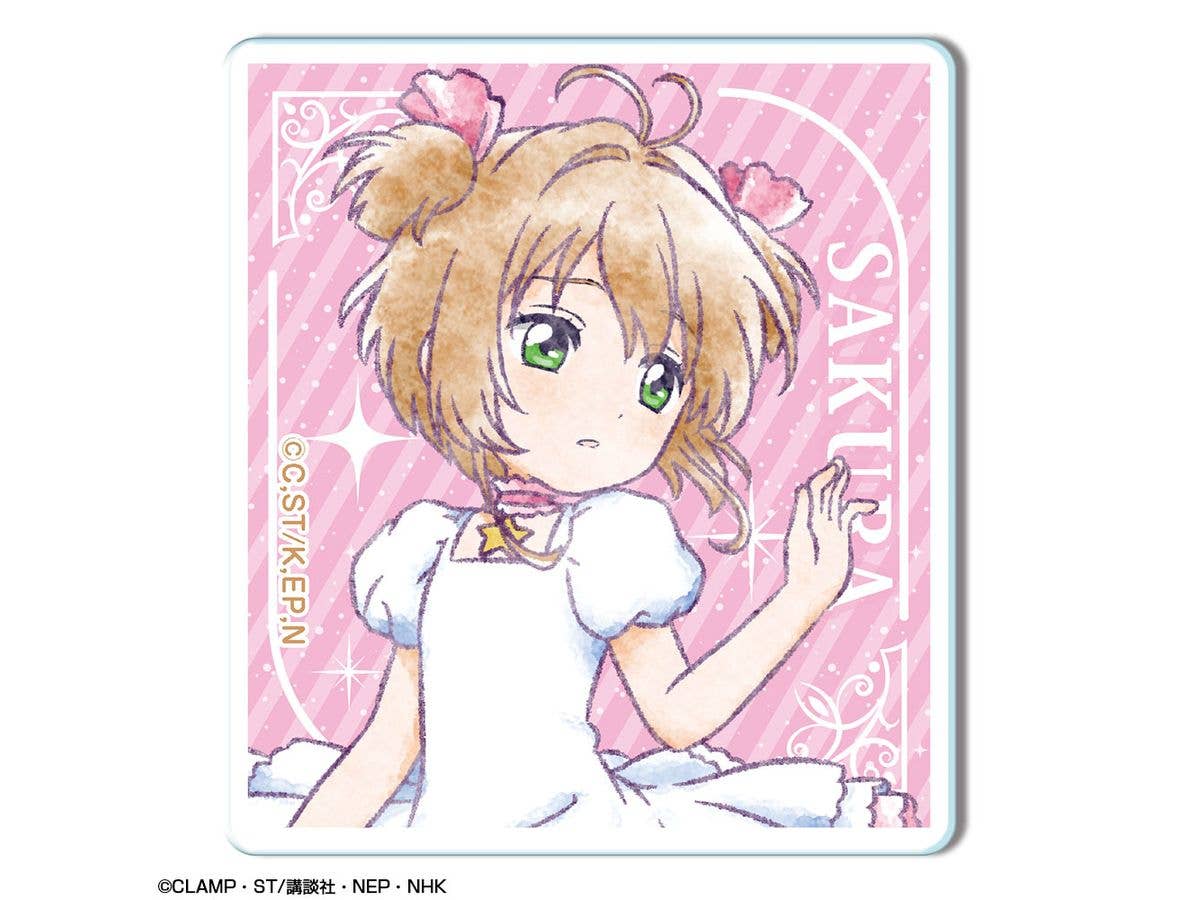 カードキャプターさくら クリアカード編 アクリルバッジ デザイン01 (木之本 桜/A)