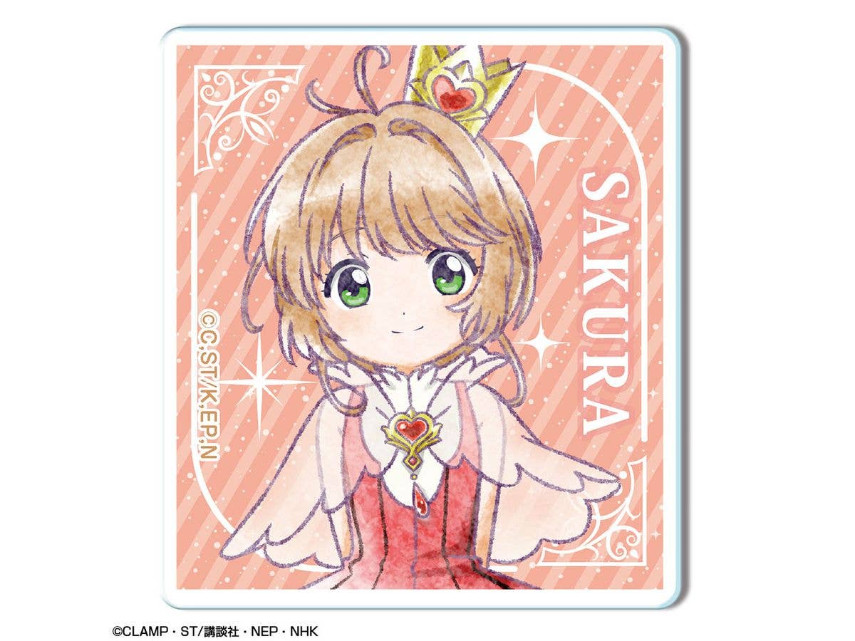 カードキャプターさくら クリアカード編 アクリルバッジ デザイン03 (木之本 桜/C)