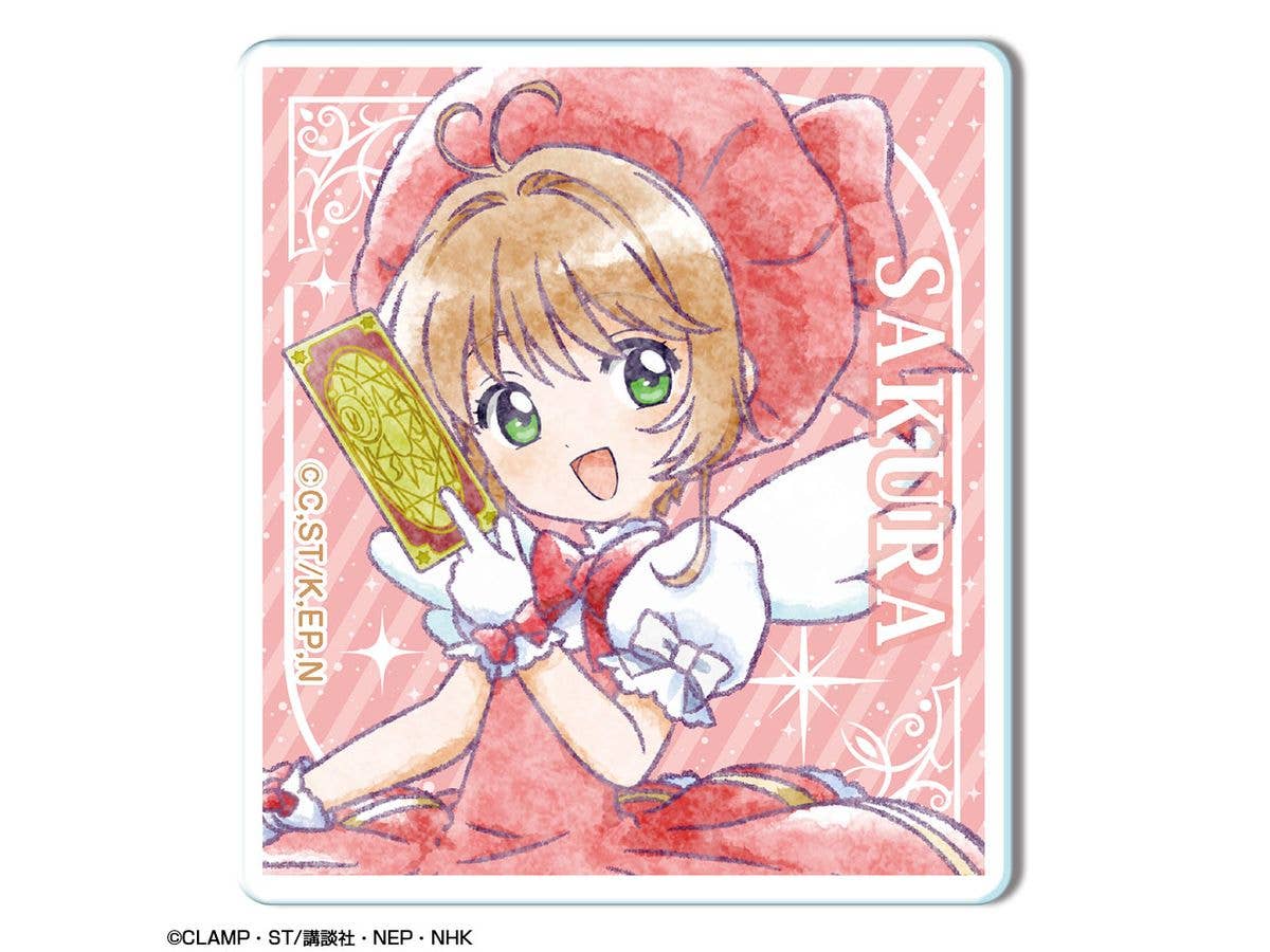 カードキャプターさくら クリアカード編 アクリルバッジ デザイン05 (木之本 桜/E)