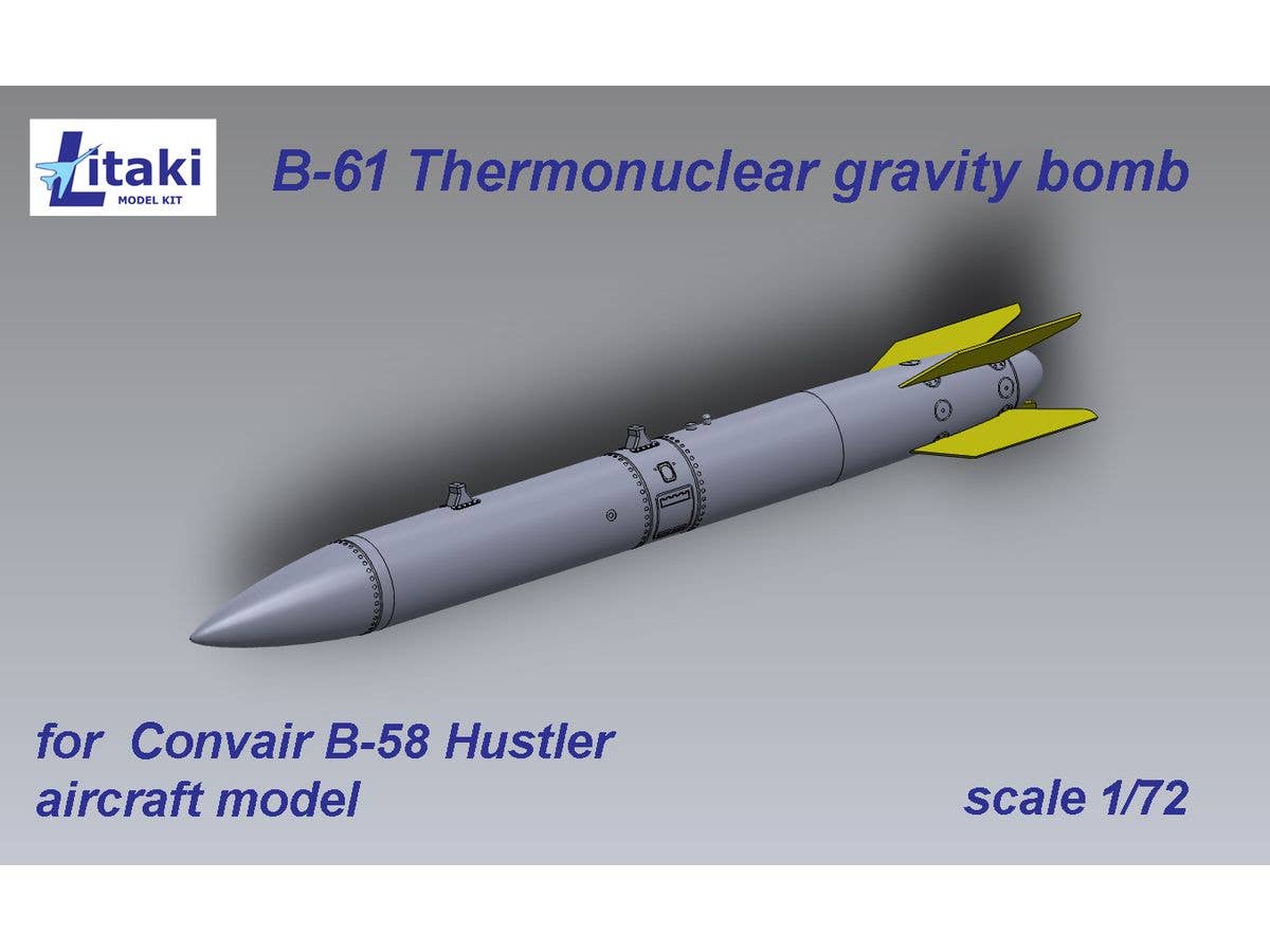 1/72 B61 核爆弾 (4個入)