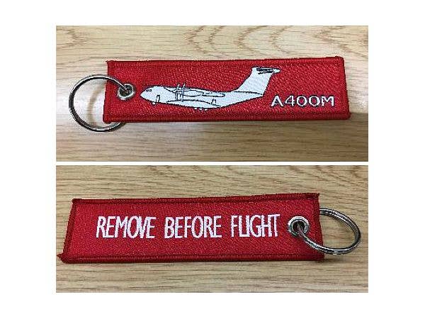 キーチェーン A400M レッド