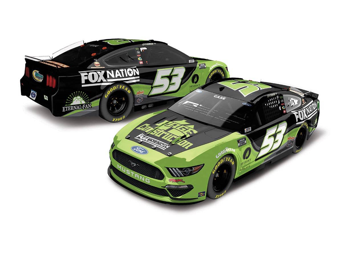 1/64 ジョーイ・ゲイス #53 ページコンストラクション フォード マスタング NASCAR 2021