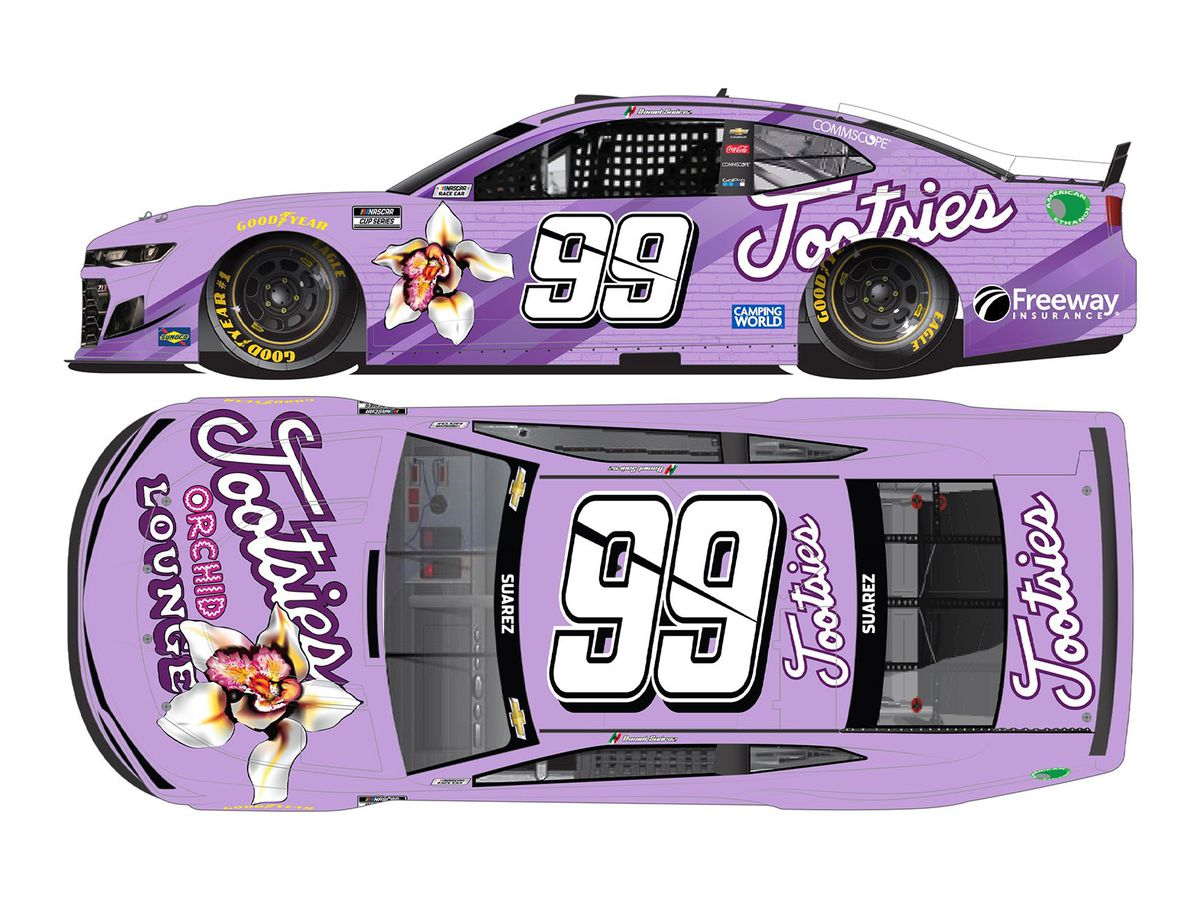 1/64 ダニエル・スアレス #99 Tootsie’s Orchid Lounge シボレー カマロ NASCAR 2021