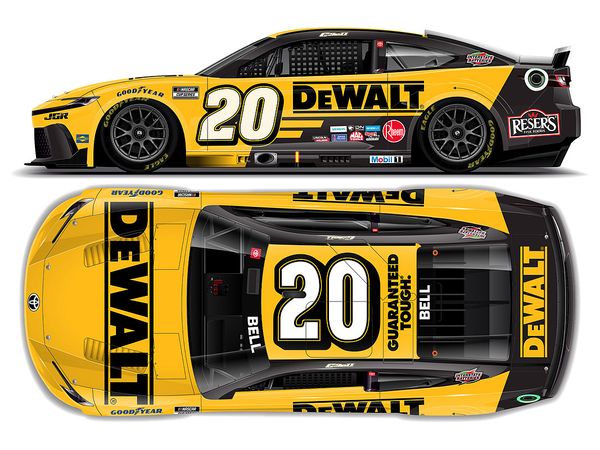 1/64 DEWALT 2025 トヨタ カムリ XSE クリストファー･ベル #20
