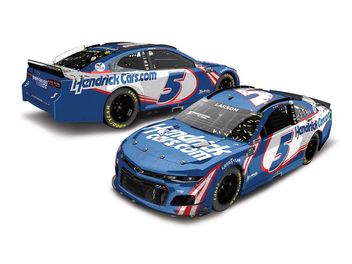 1/64 カイル・ラーソン #5 ヘンドリックカーズ.com シボレー カマロ NASCAR 2021 ラスベガス・モータースピードウェイ ウィナー