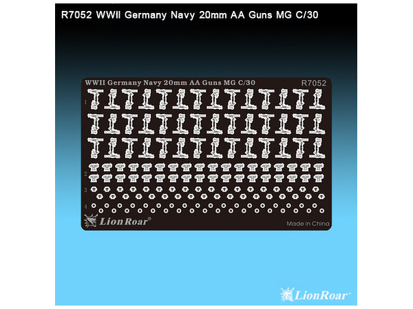 1/700 WW2 ドイツ海軍 C/30 20mm 対空機関銃